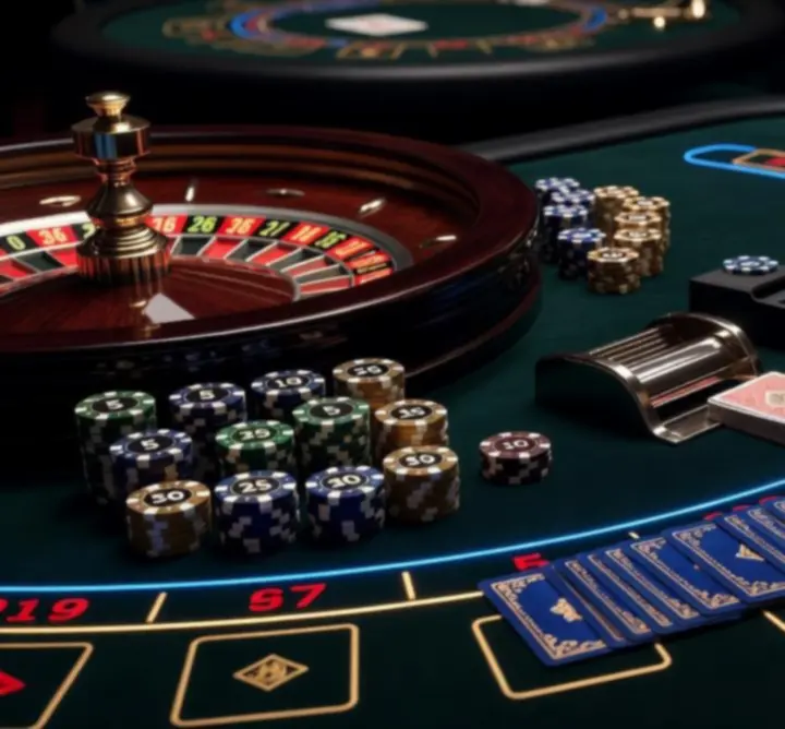 Profesjonalne stoły kasynowe oraz akcesoria do ruletki i blackjacka